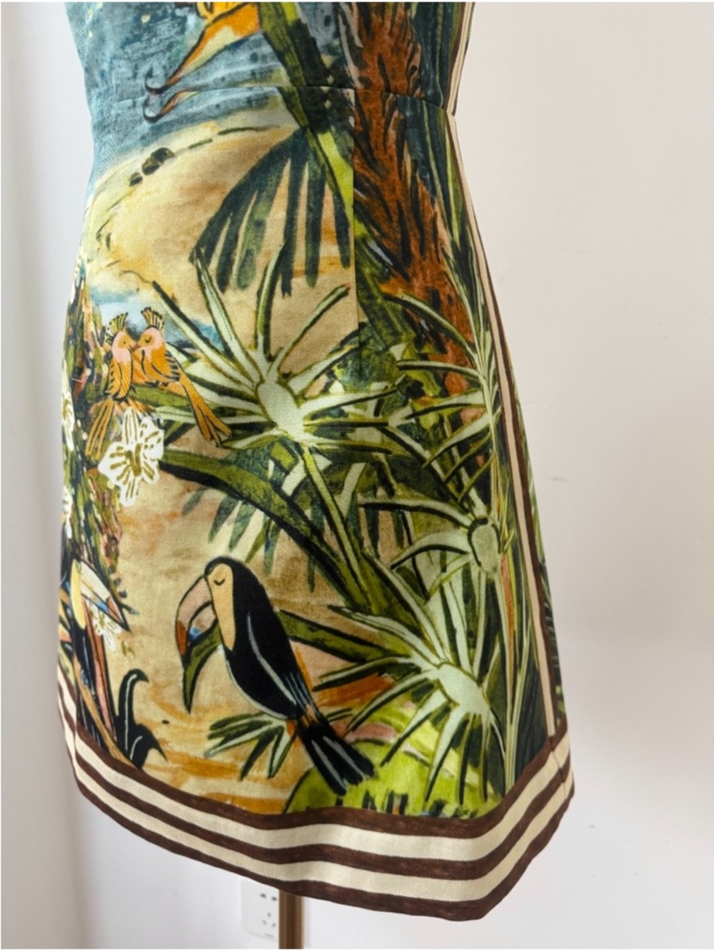 Alemais Toucan Tango Halter Mini Dress - Picture 8 of 10